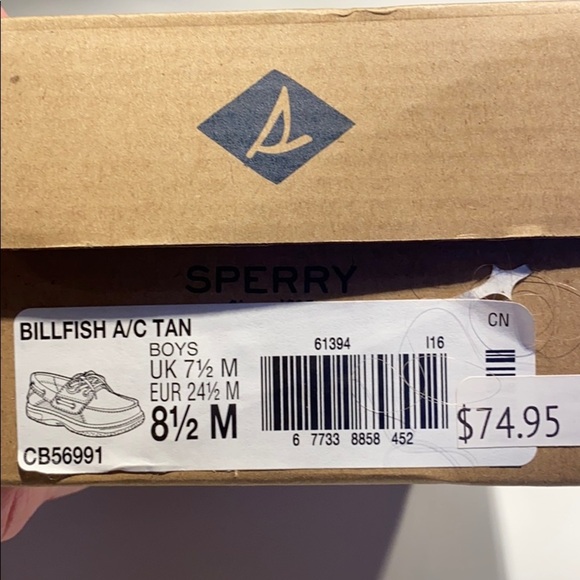 Sperry Boat Shoes 8.5T - Picture 5 of 5